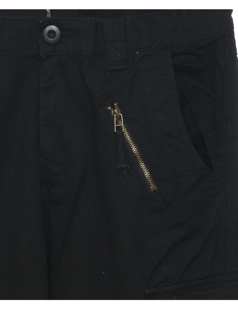 Black Cargo Pants - W32 L31