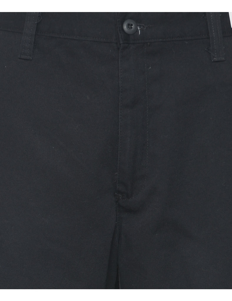Black Cargo Shorts - W34 L10
