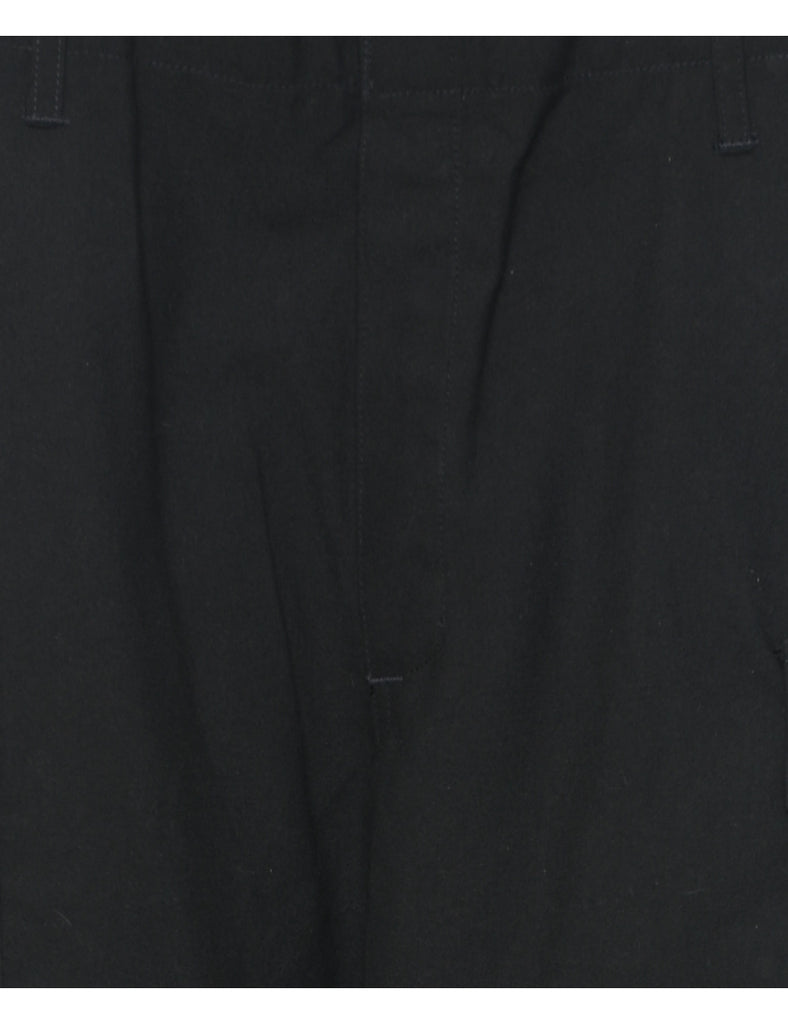 Black Cargo Trousers - W37 L33