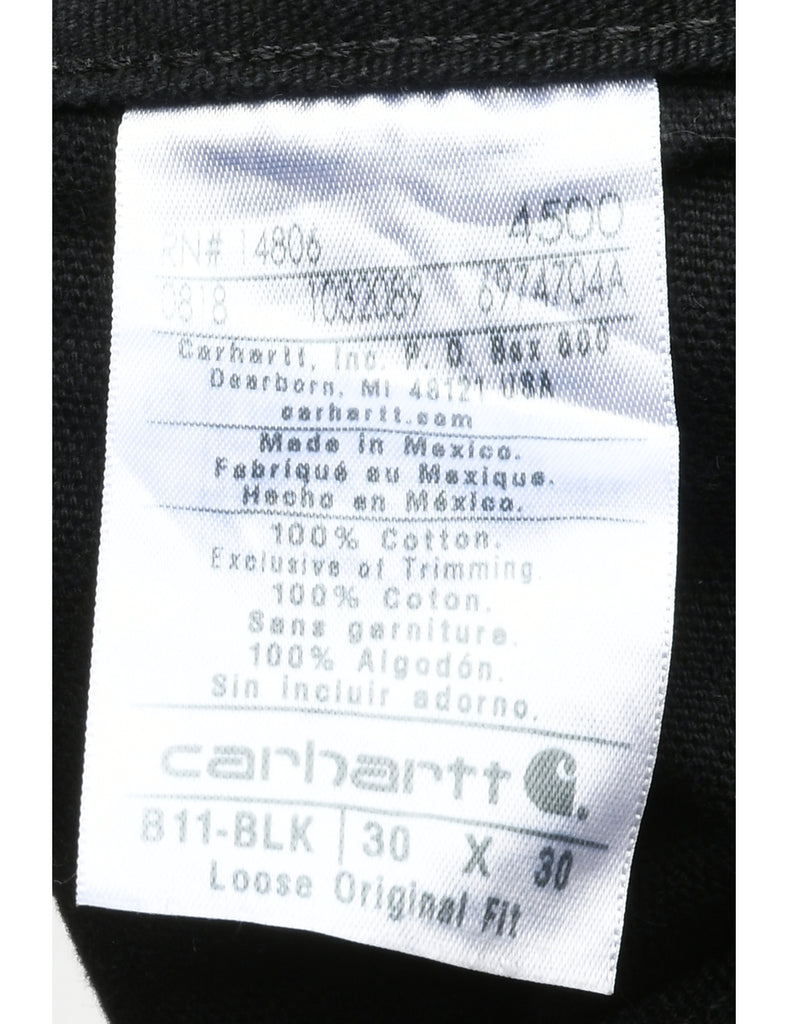 Black Carhartt Workwear Trousers - W30 L30