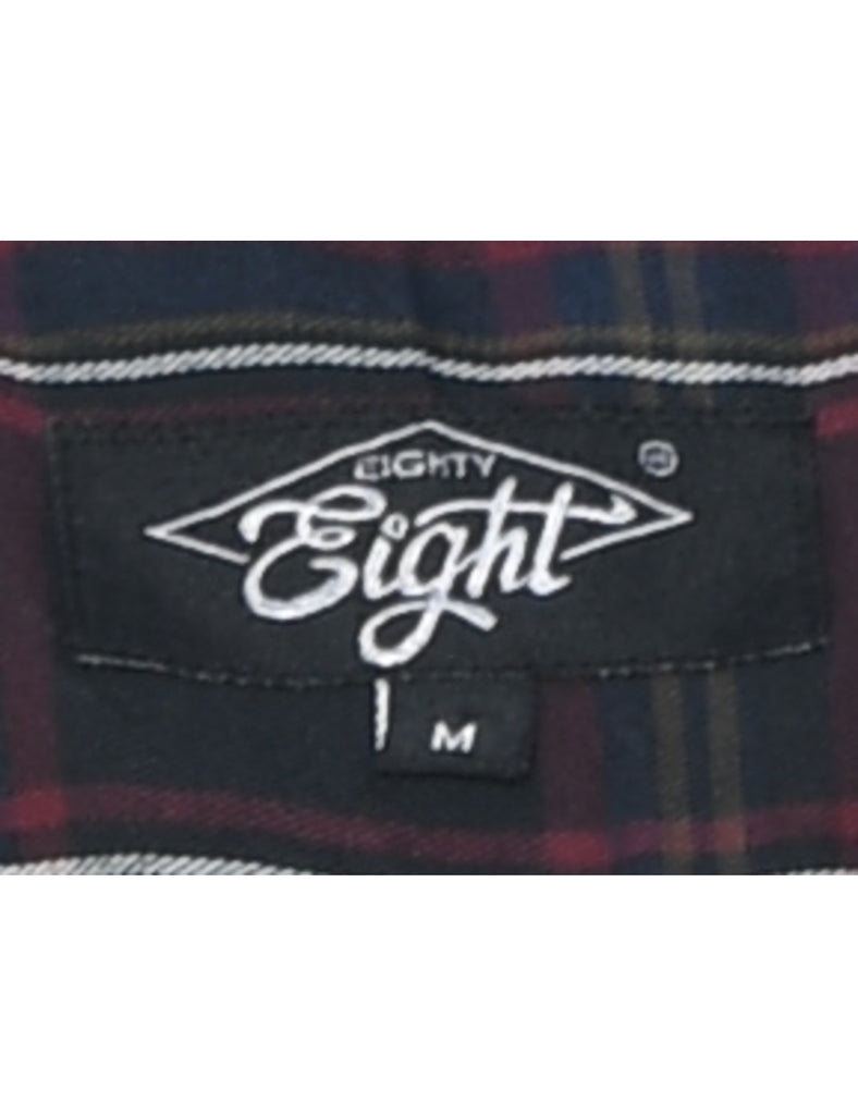 Black Checked Shirt - M