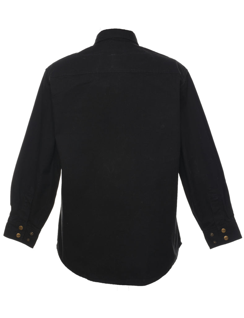 Black Denim Shirt - S