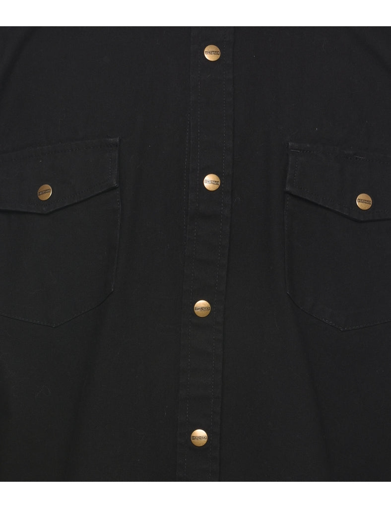 Black Denim Shirt - S
