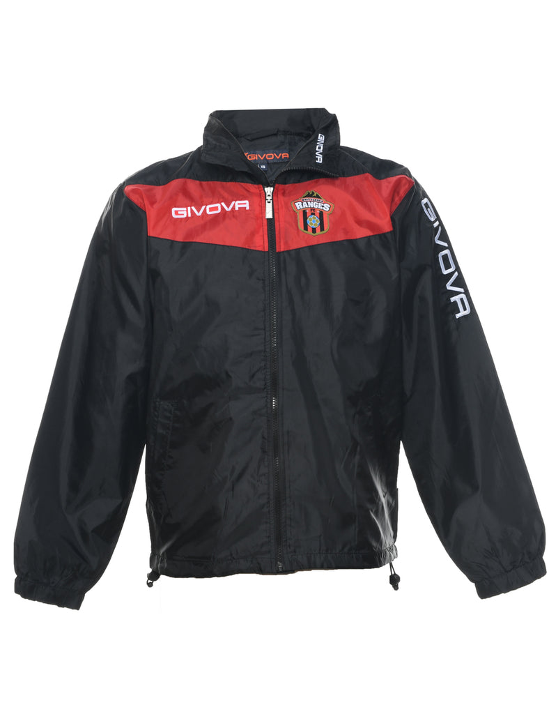 Black Givova Whittlesea Ranges Jacket - XS