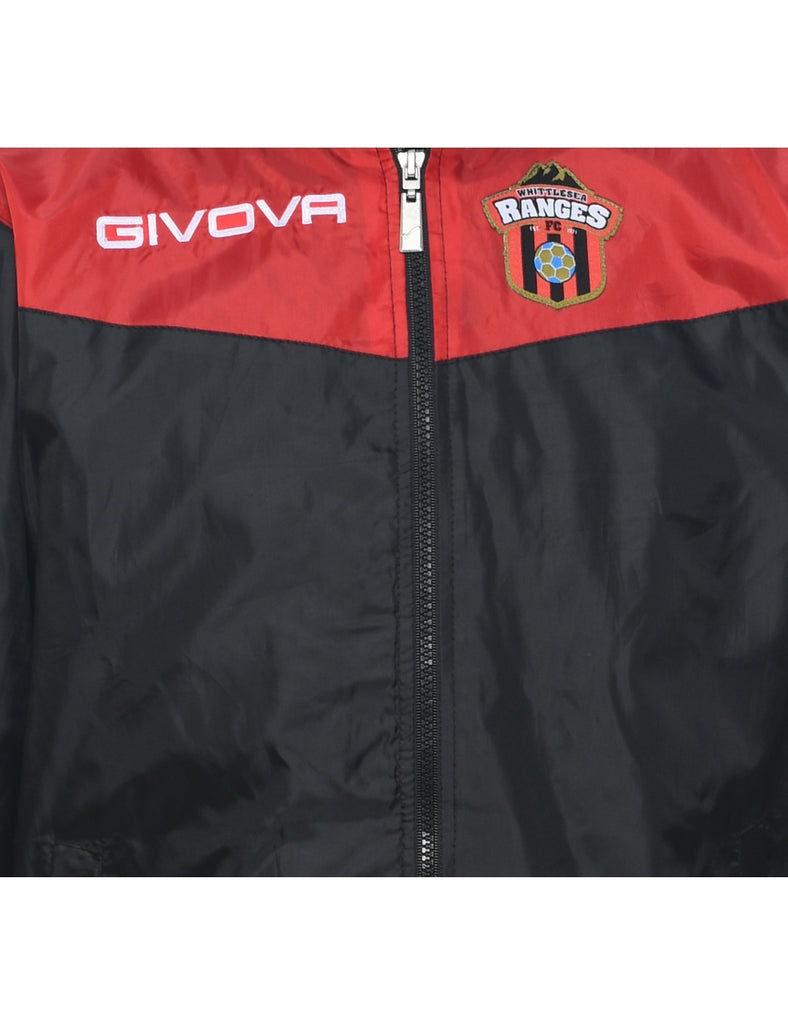 Black Givova Whittlesea Ranges Jacket - XS