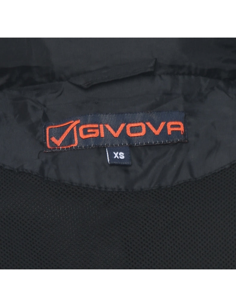Black Givova Whittlesea Ranges Jacket - XS