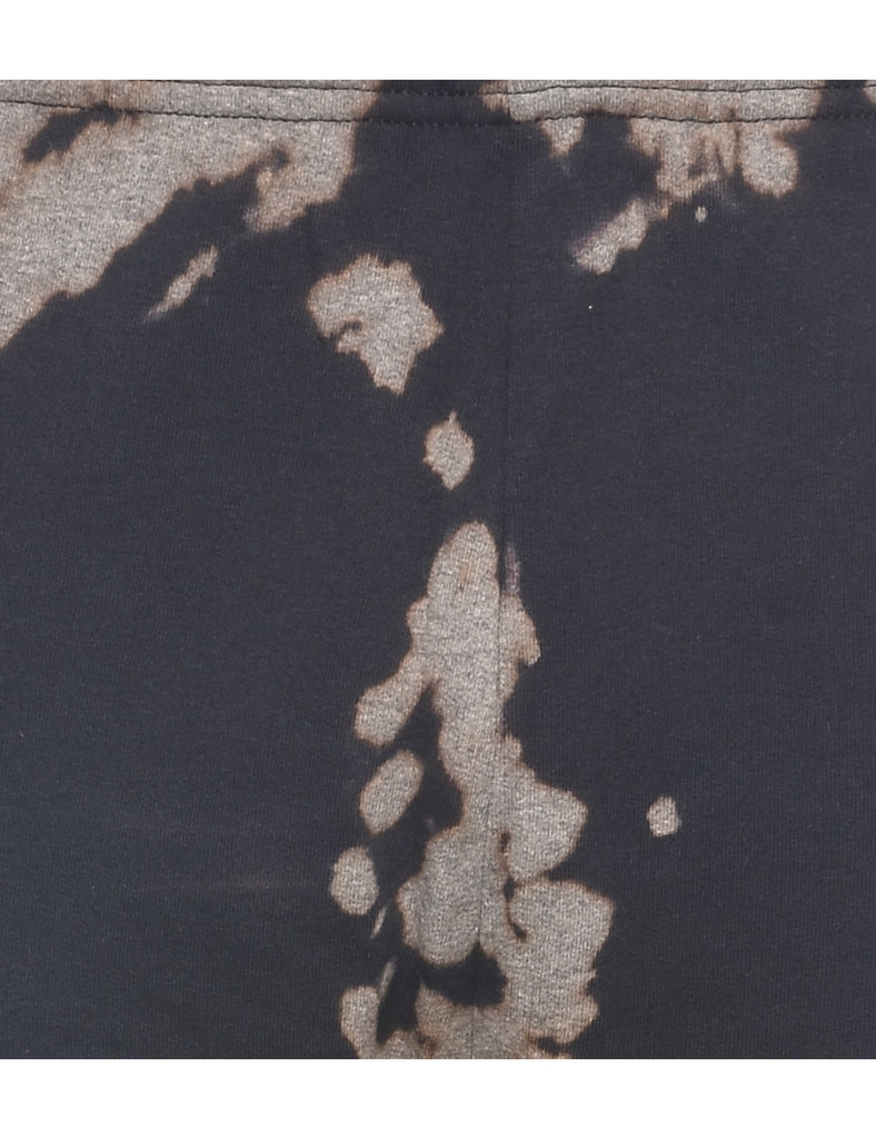 Black & Grey Tie-Dye Jogging Bottoms - W28 L31