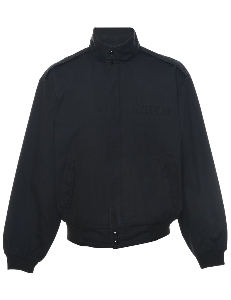 Black Harrington Jacket - L