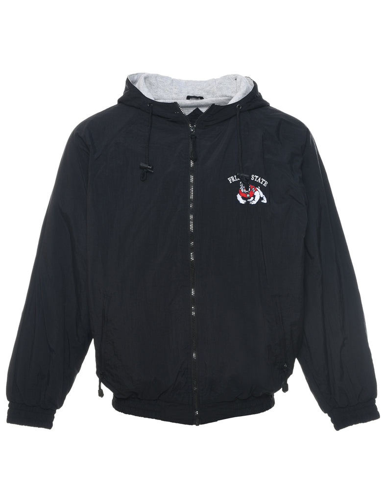 Black Nylon Jacket - L