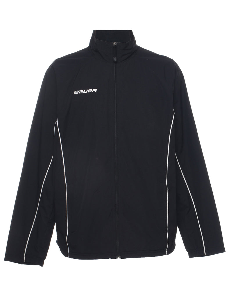 Black Nylon Jacket - L