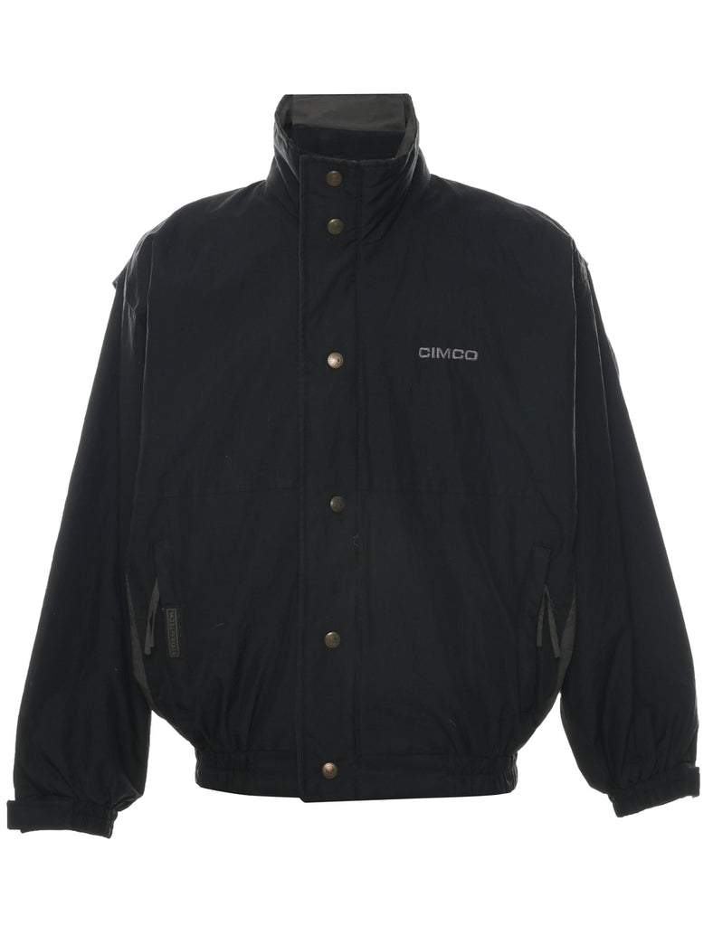 Black Nylon Jacket - M