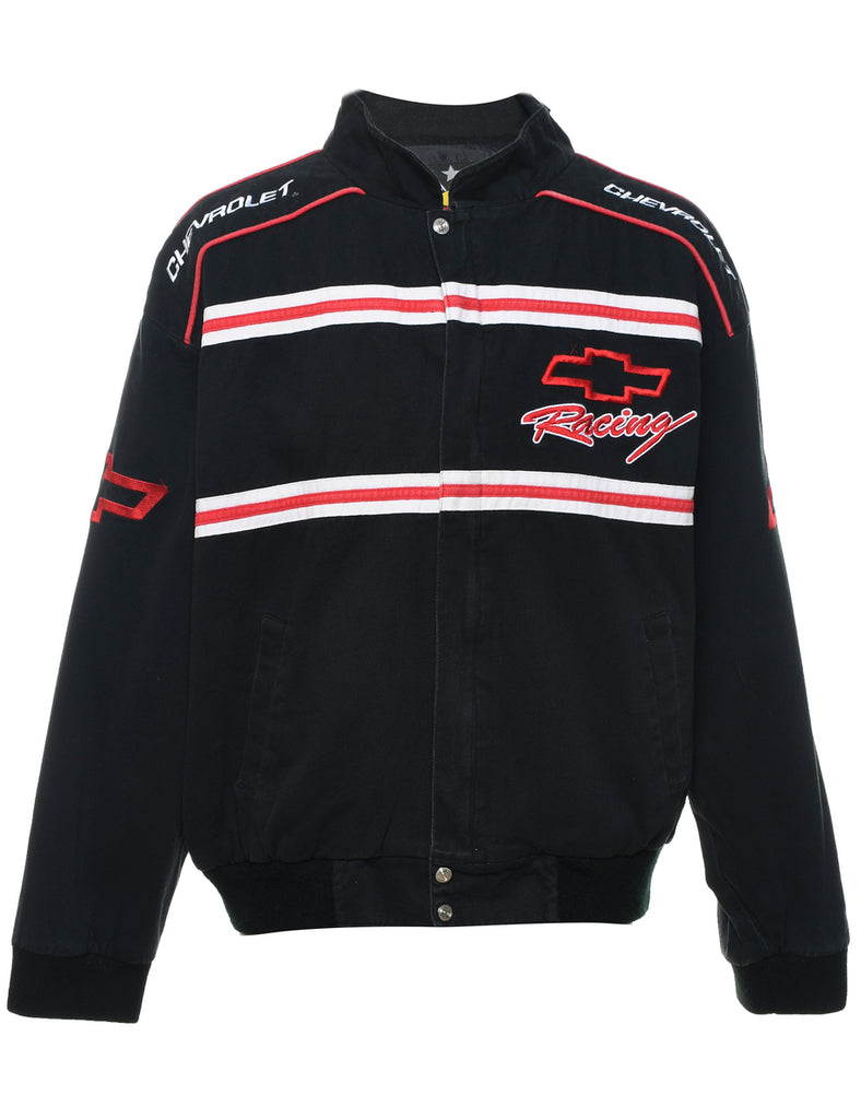 Black Racing Jacket - L