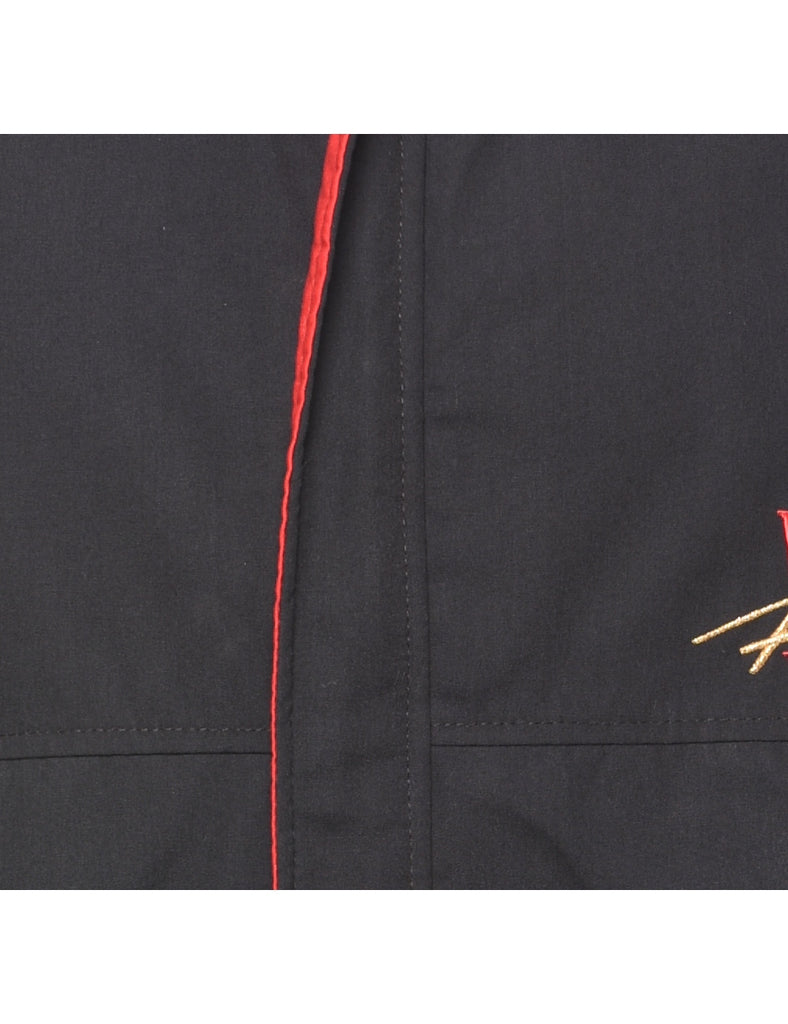 Black & Red Contrast Jacket - XL
