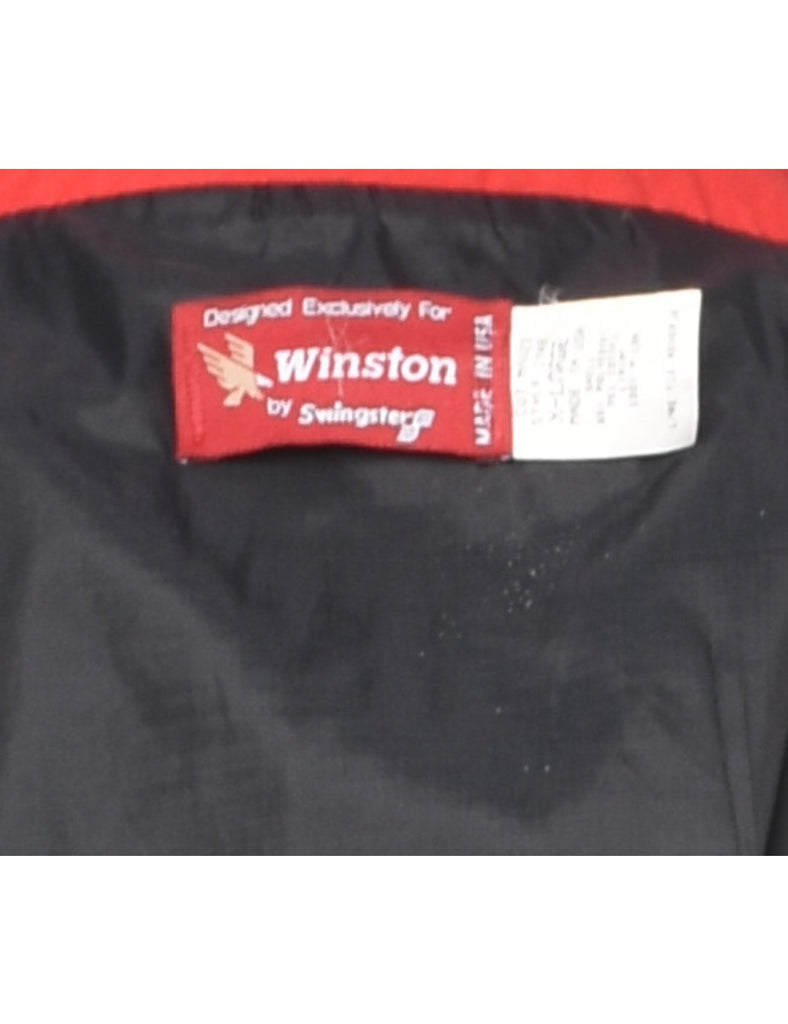 Black & Red Contrast Jacket - XL
