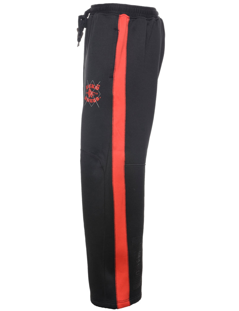 Black & Red Jogging Bottoms - W31 L28
