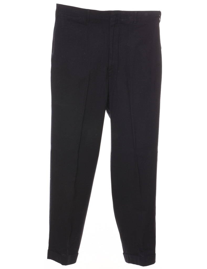 Black Tapered Trousers - W32 L30