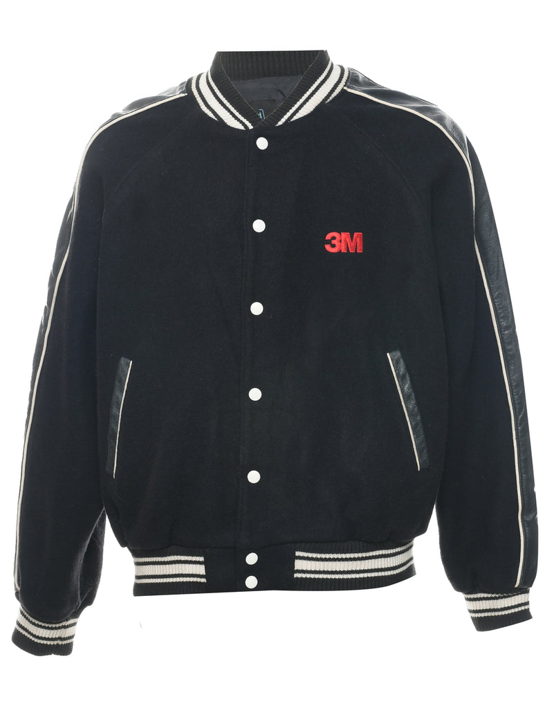 Black Team Jacket - L
