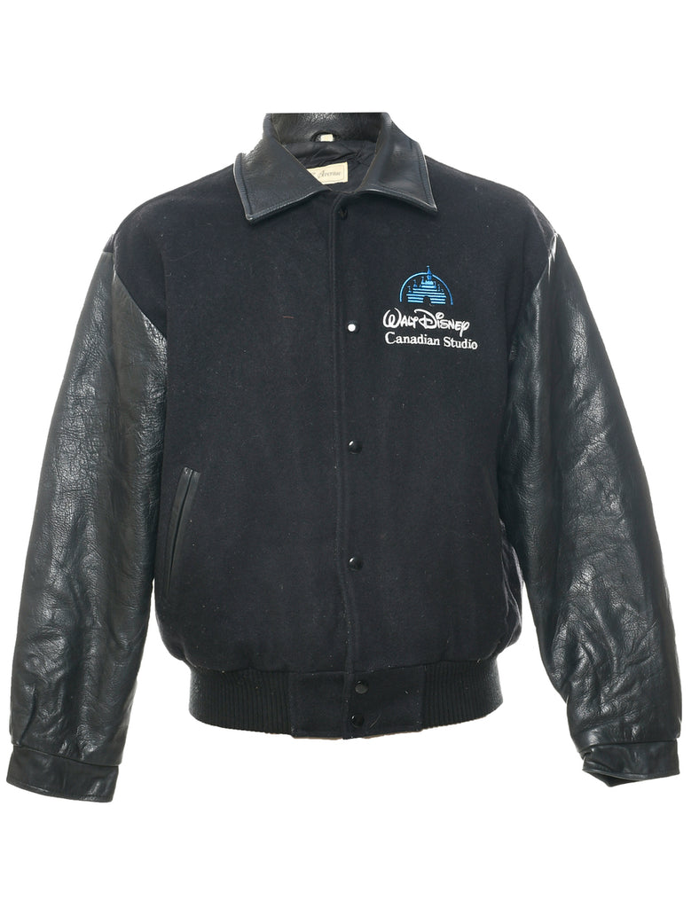 Black Team Jacket - M