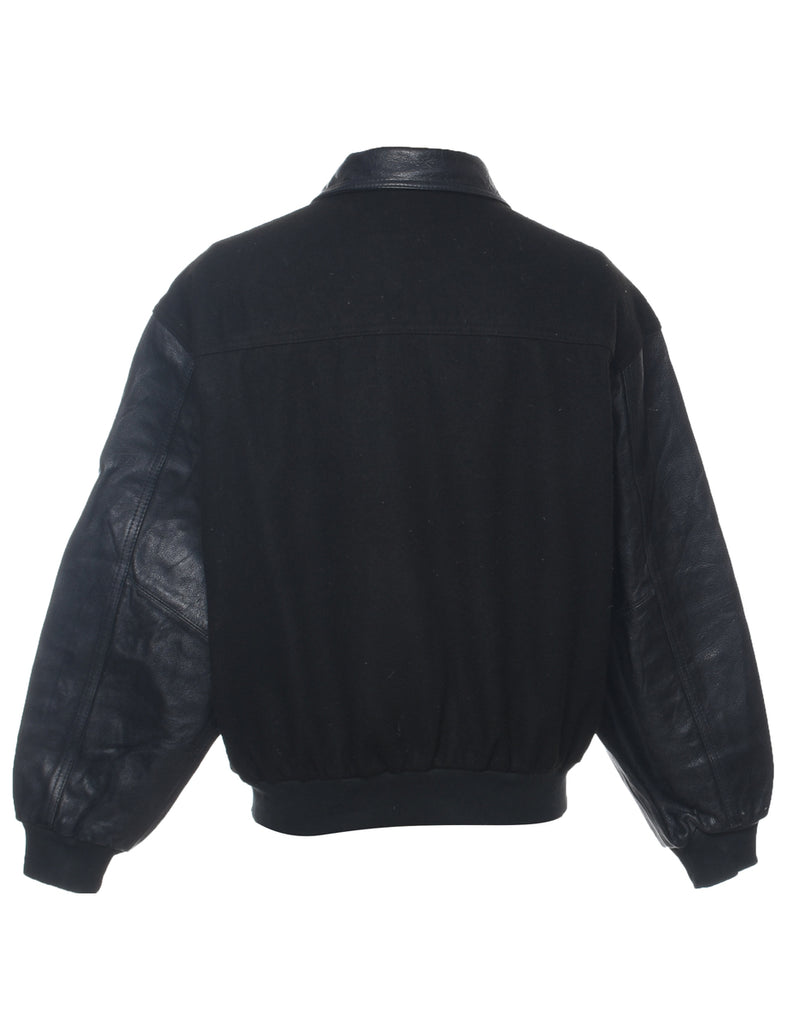 Black Team Jacket - L