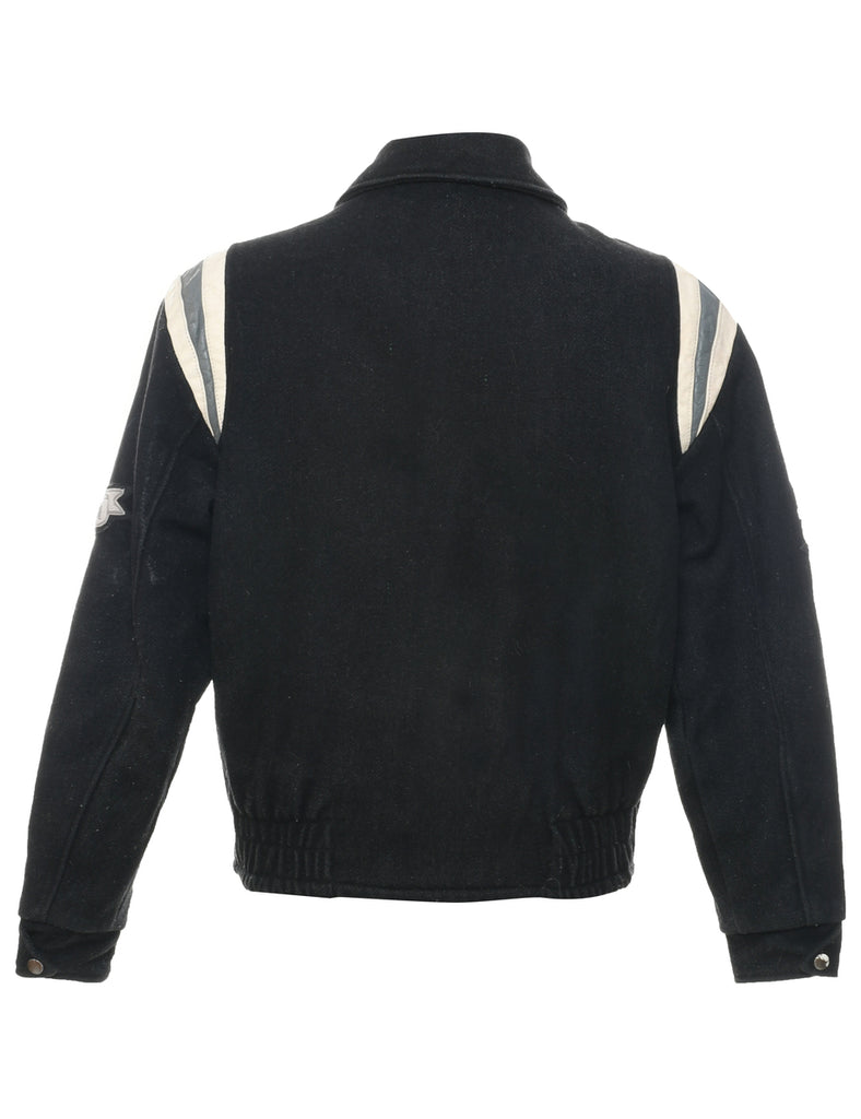 Black Team Jacket - L