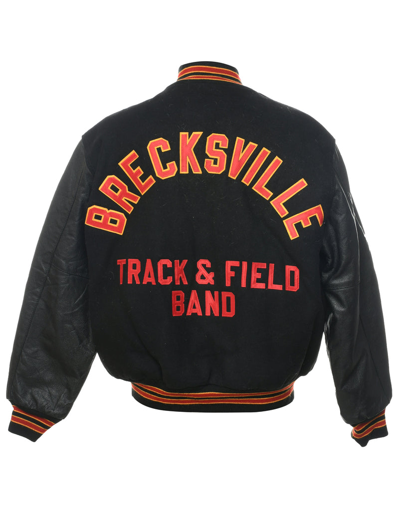 Black Team Jacket - L