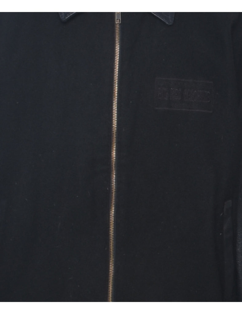Black Team Jacket - L