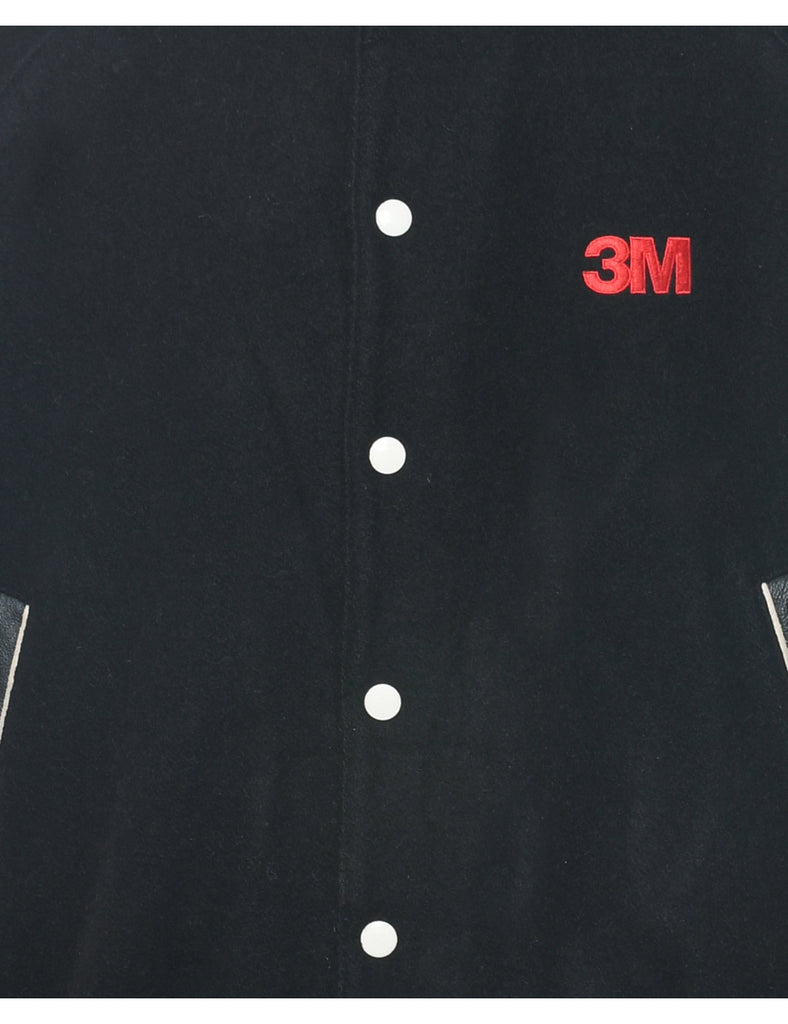 Black Team Jacket - L