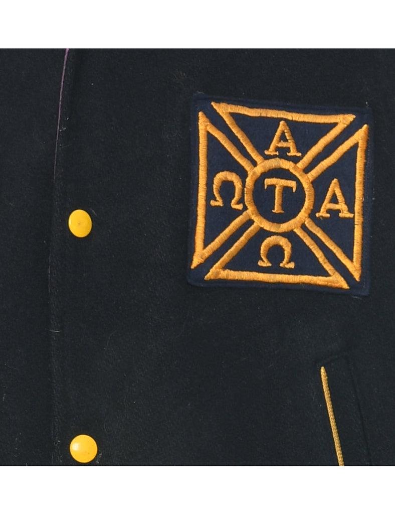 Black Team Jacket - M