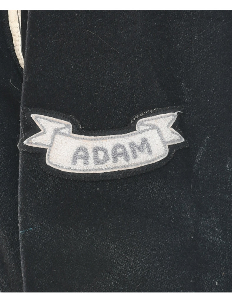 Black Team Jacket - L