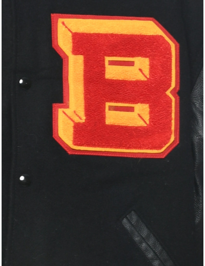 Black Team Jacket - L