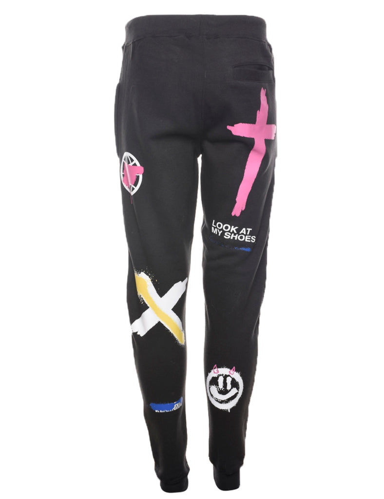 Black Track Pants - W34 L34
