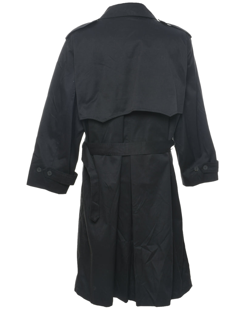 Black Trench Coat - XL
