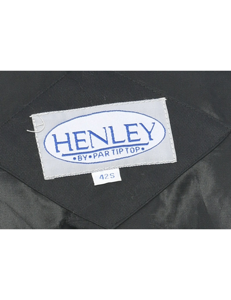 Black Trench Coat - XL