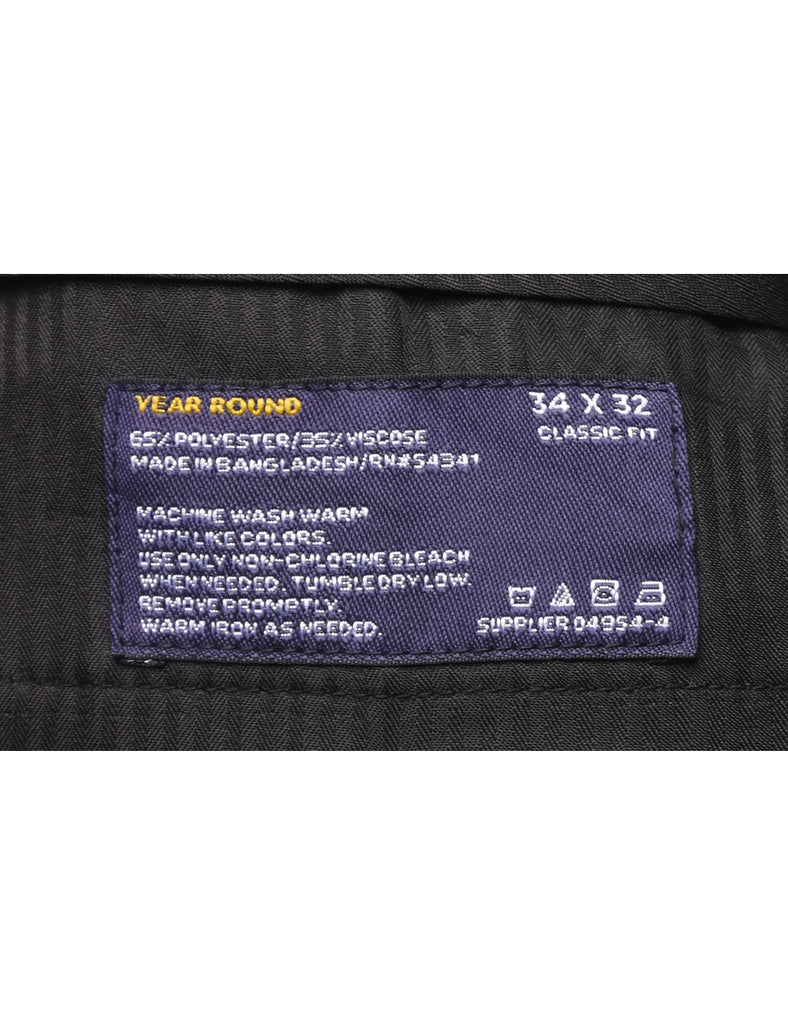 Black Trousers - W33 L32