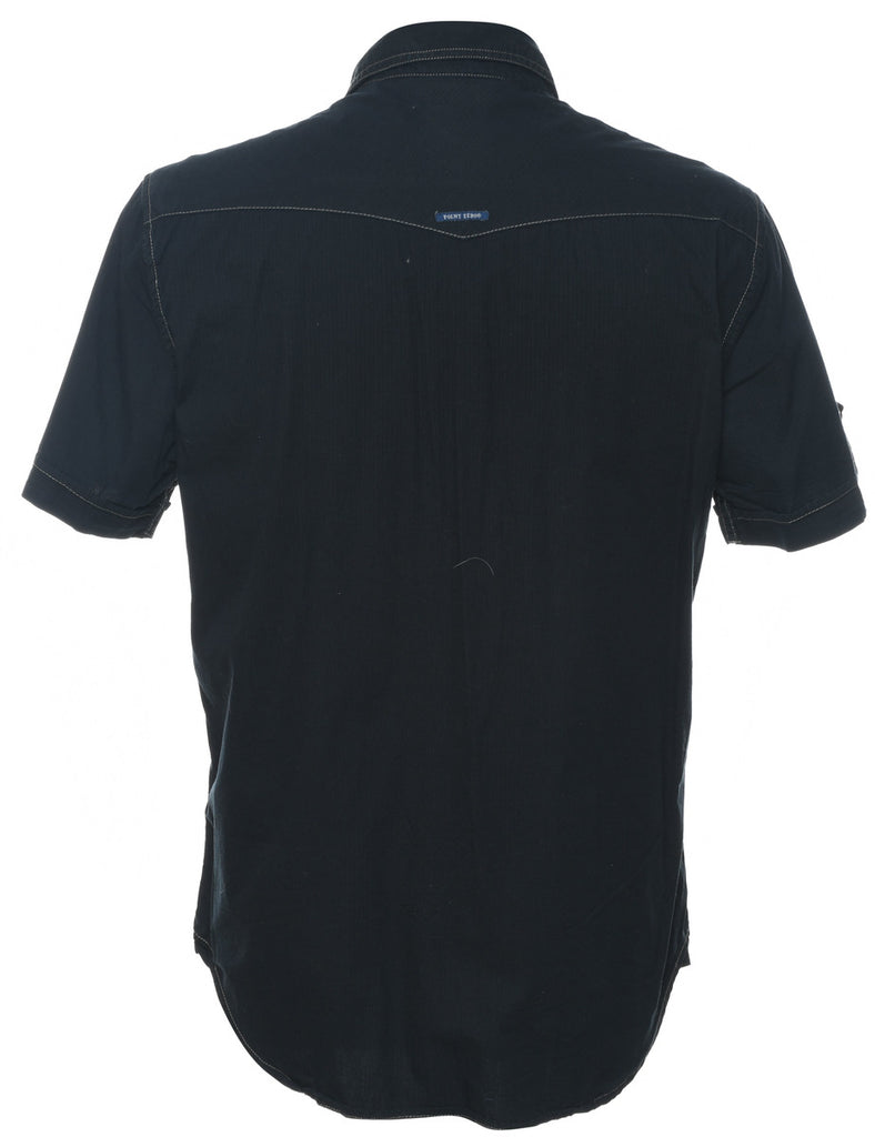 Black Western Shirt - M