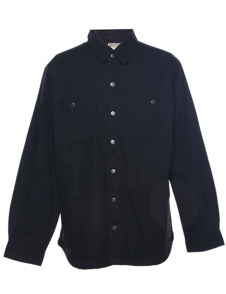 Black Workwear Denim Shirt - XL