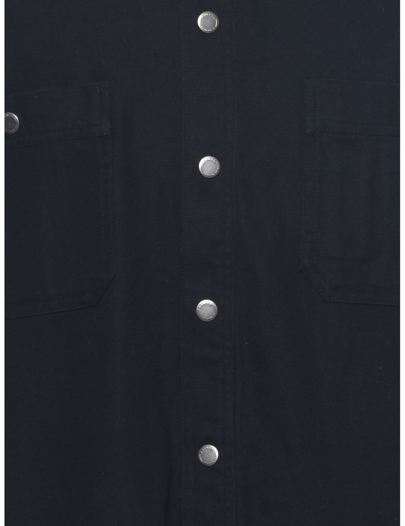 Black Workwear Denim Shirt - XL