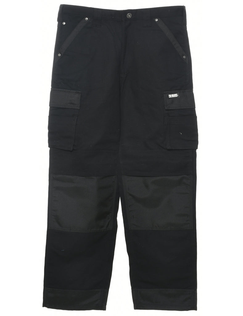Black Workwear Trousers - W34 L32
