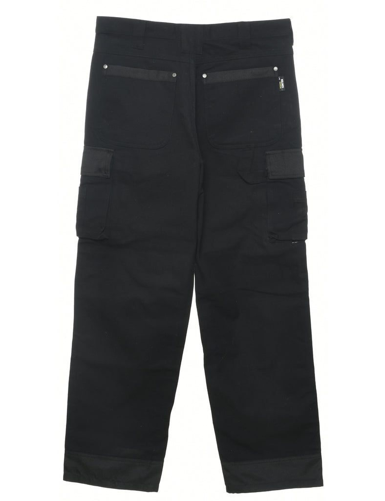 Black Workwear Trousers - W34 L32