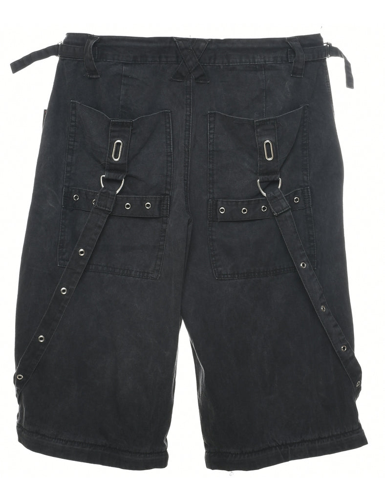 Black Y2K TRIPP NYC Shorts - W32 L15