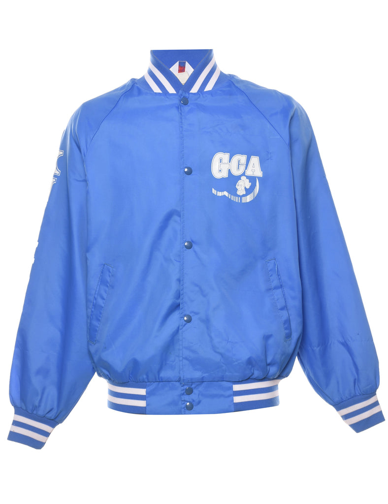 Blue Bomber Jacket - L