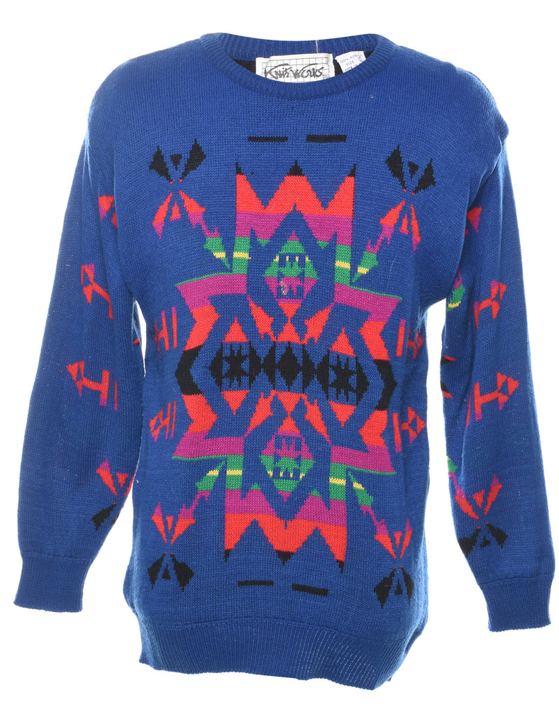 Blue Jumper - M