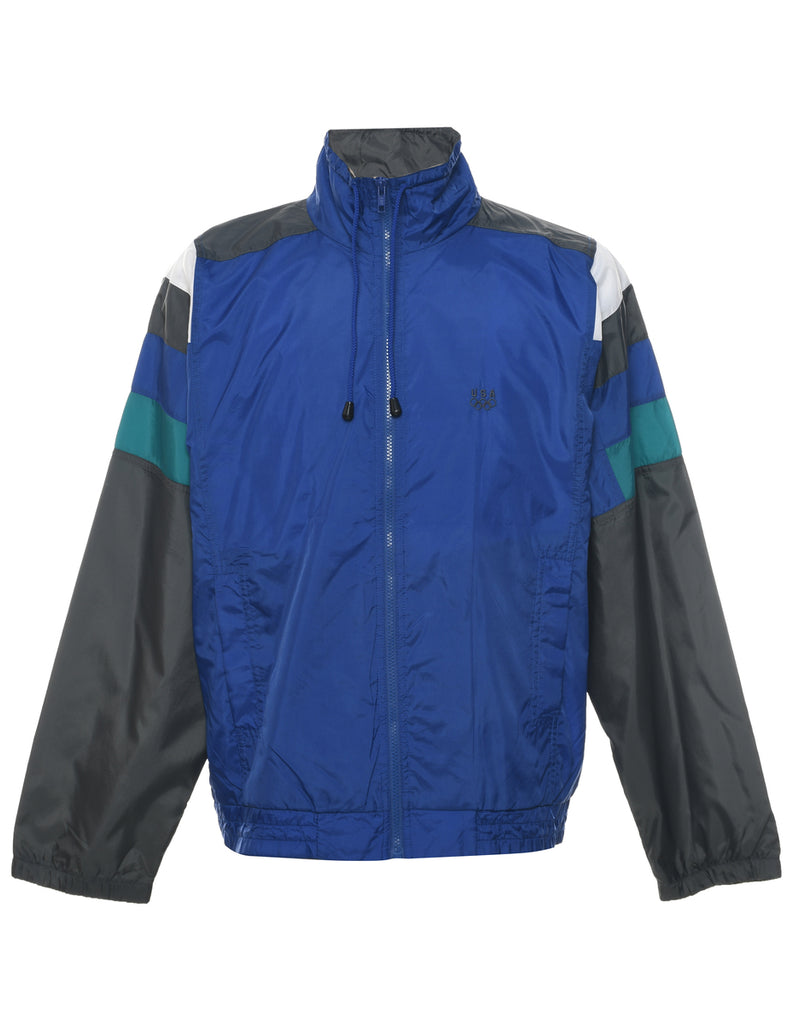 Blue Nylon Jacket - M