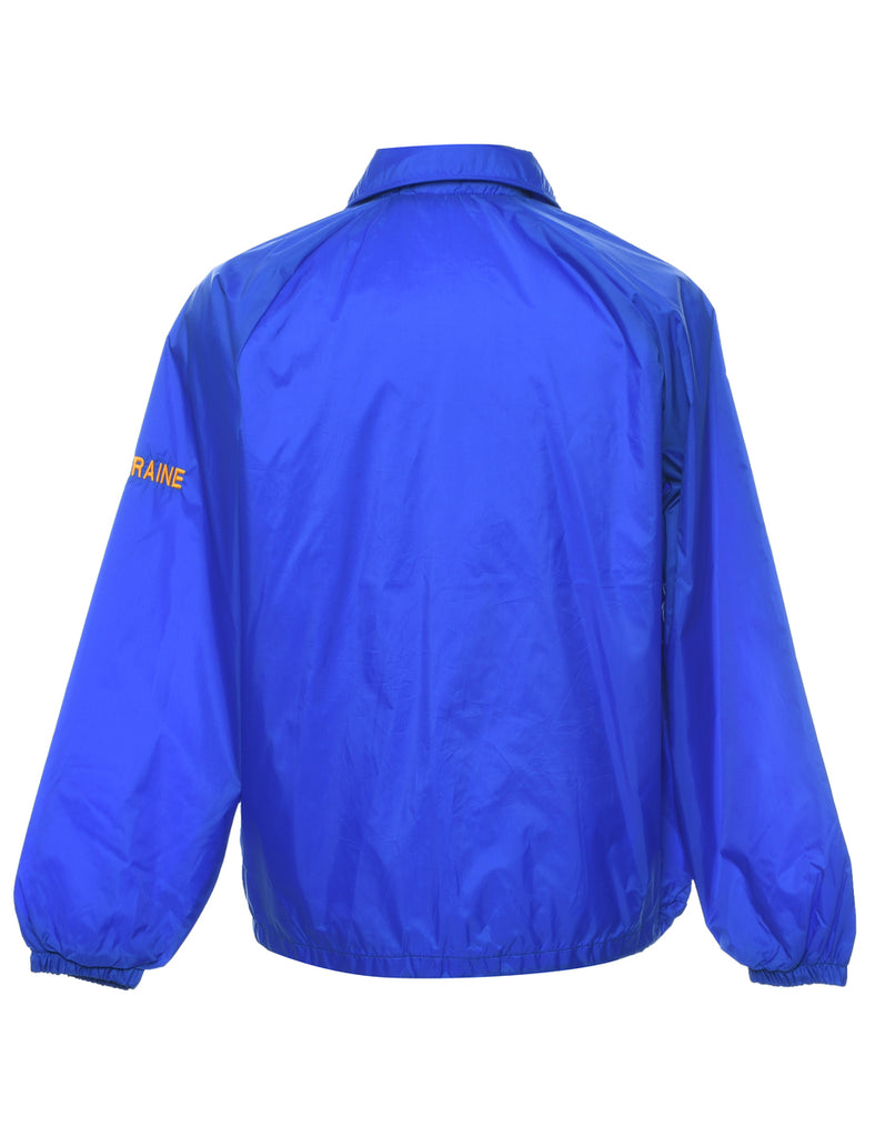 Blue Nylon Jacket - M