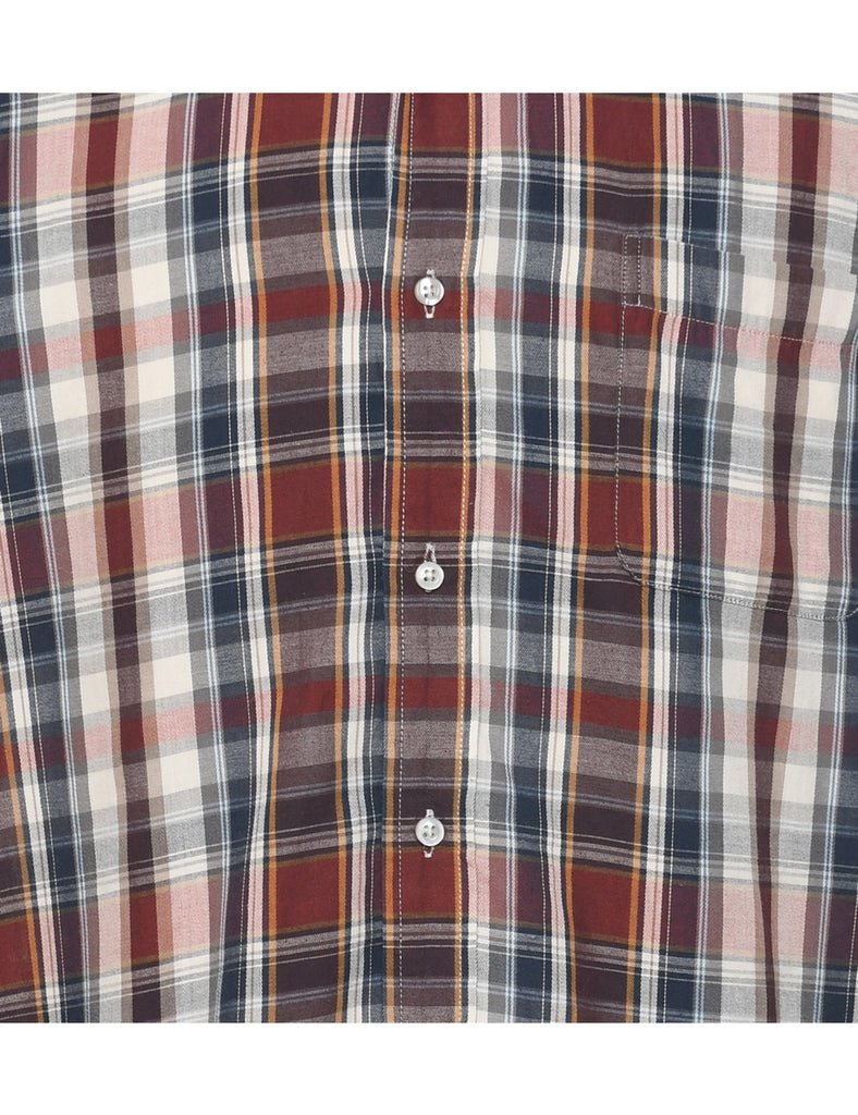 Bogari Long Sleeved Checked Shirt - M