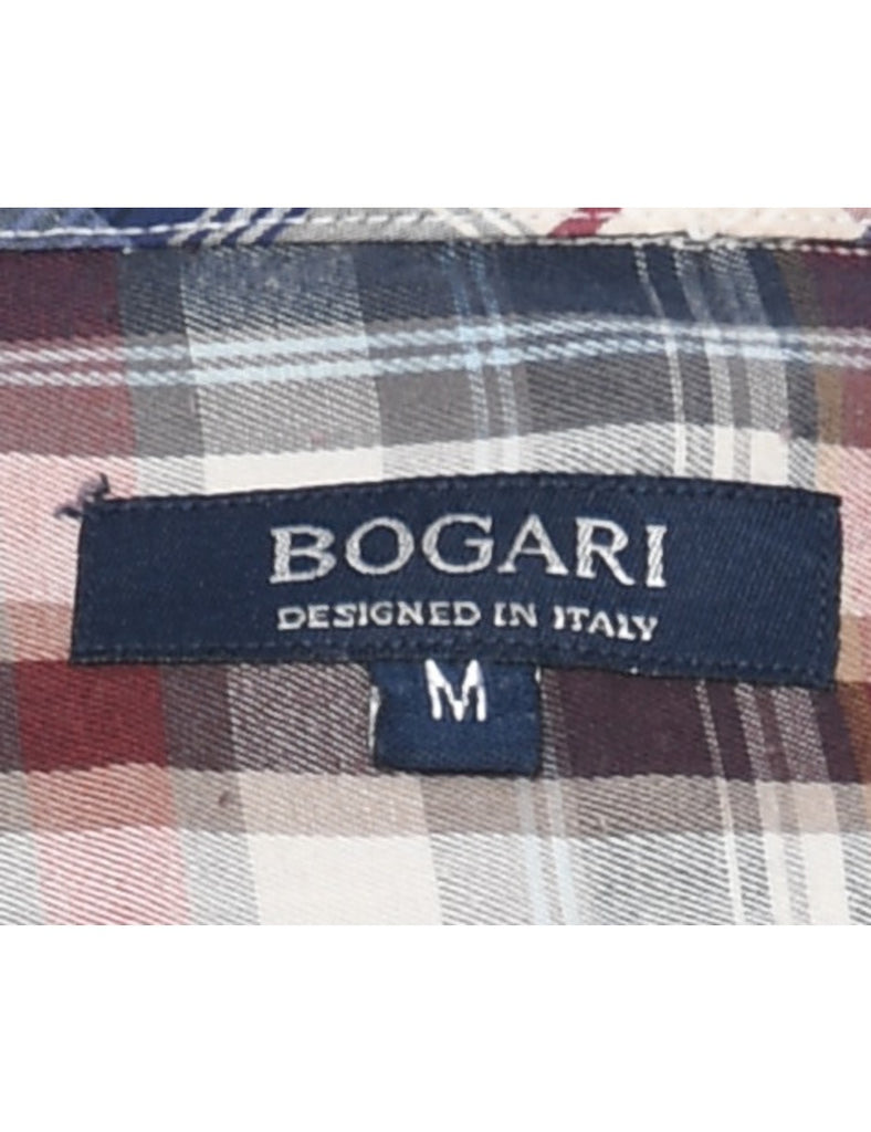 Bogari Long Sleeved Checked Shirt - M