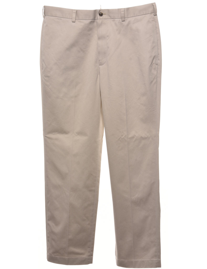 Brooks Brothers Beige Classic Chinos - W35 L30