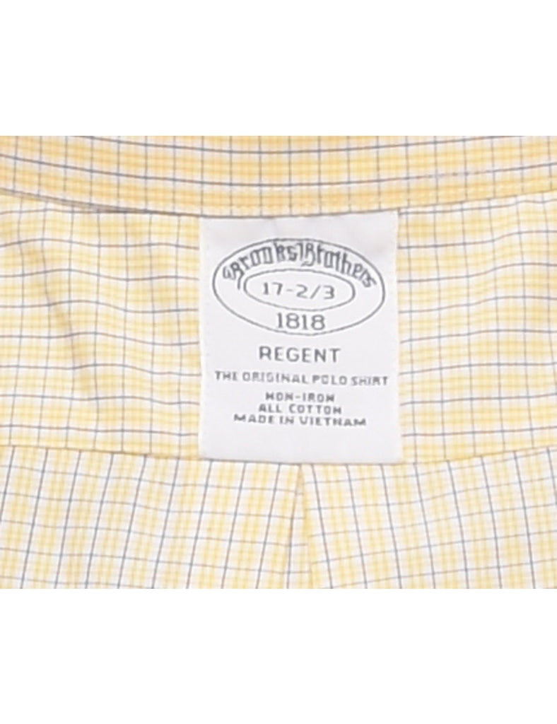 Brooks Brothers Checked Shirt - XL
