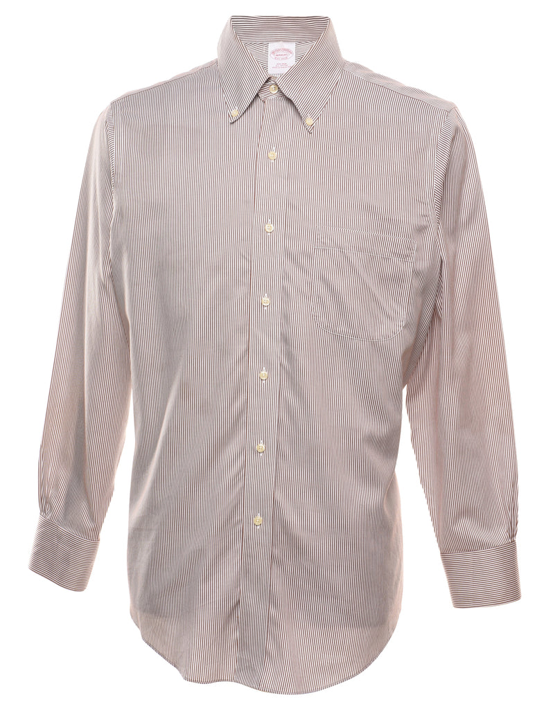 Brooks Brothers Pinstriped Shirt - XL