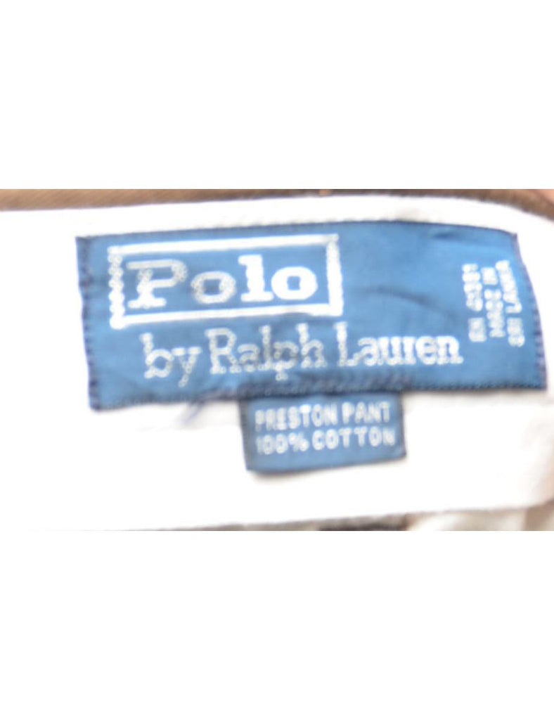 Brown Ralph Lauren Chinos - W36 L32